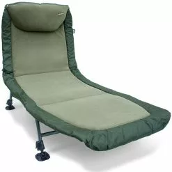 NGT Classic Bedchair Met Recliner, Voorzien Van Micro Fleece -Molens populariteit winkel 97bf68c55e3b0ffe